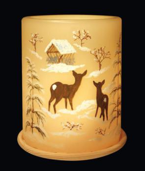 Rehe Kerze